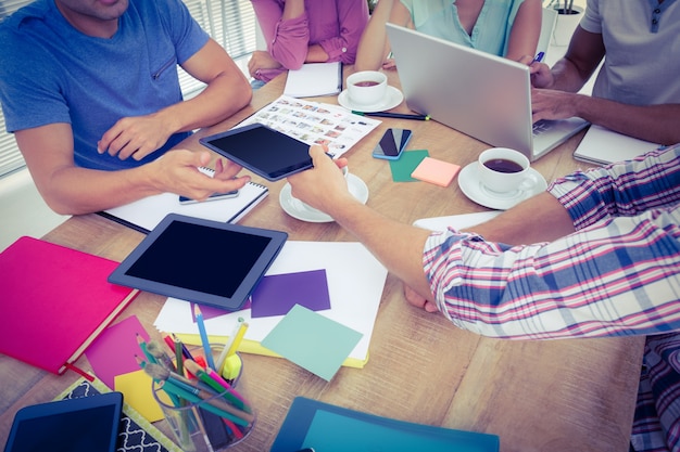 Analytics comparison visualization